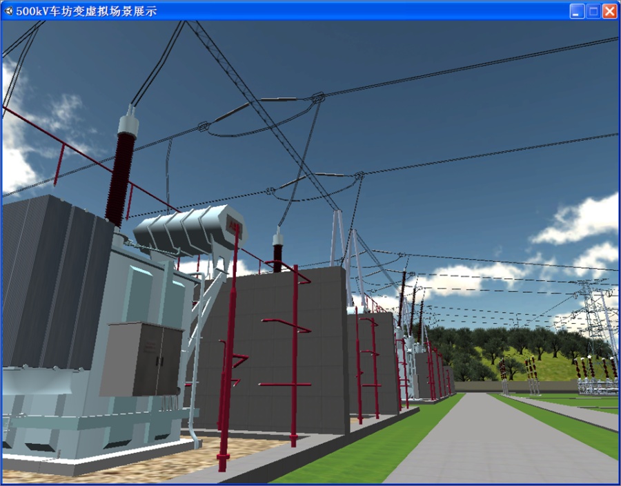 变电站场景|机械\/交通|三维|ceozz - 原创设计作
