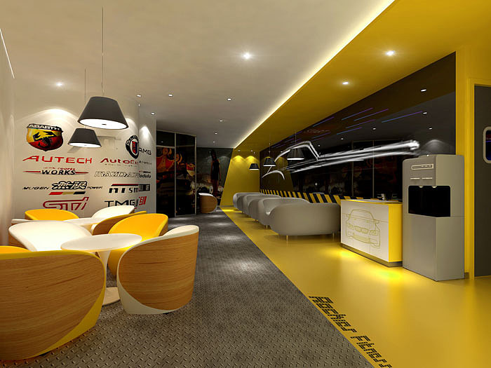 2017年最新西安健身房装修设计报价|空间|室内