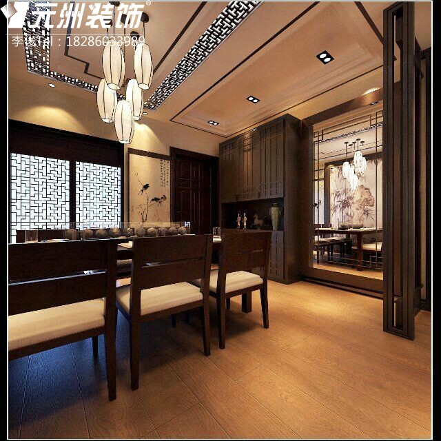 贵阳市金龙星岛国际80多平米装修设计效果图