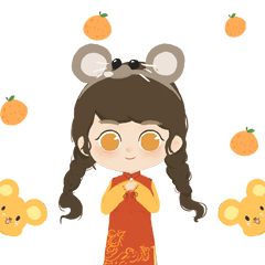 新年gif|插画|创作习作|roooou - 原创作品 - 站酷