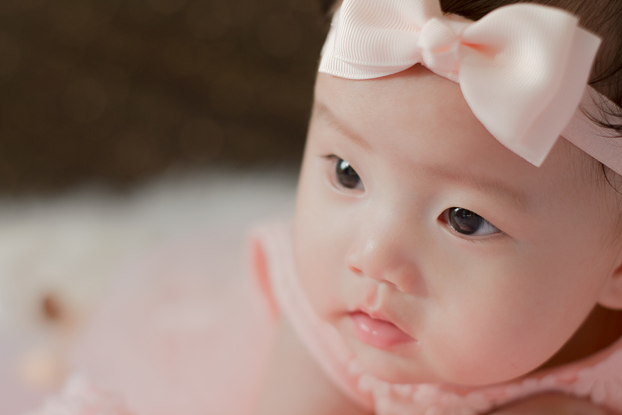 女宝宝儿童私房照百天照|人像|摄影|406683734 - 原创设计作品 - 站酷 (ZCOOL)