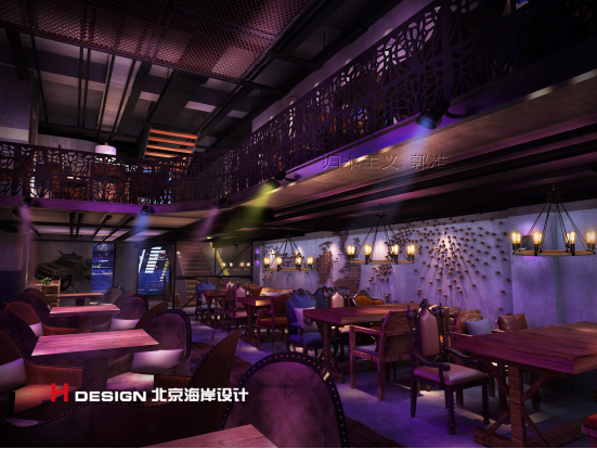 归本主义设计作品|-黑龙江哈尔滨烧烤酒吧设计