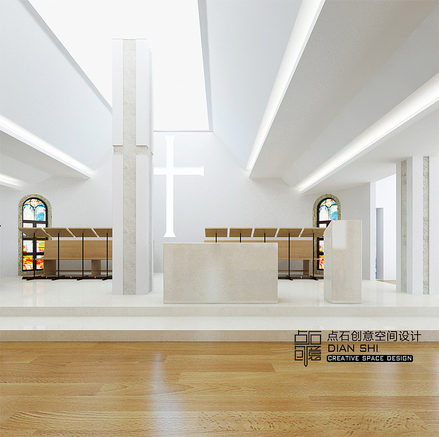 大连一正基督教堂培训中心|室内设计|空间\/建筑