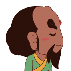 动漫微信表情包|古代中国神话传说人物张圣君微信表情