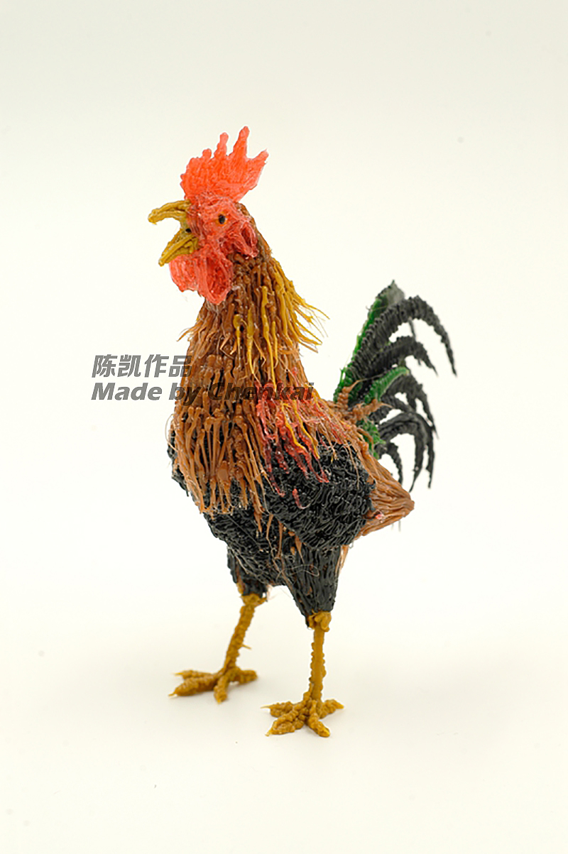 3D打印笔--雄鸡|手工艺|其他手工|ckckcck - 原创