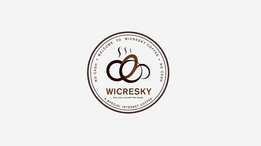 咖啡馆logo设计|VI\/CI|平面|wuperlu - 原创设计作