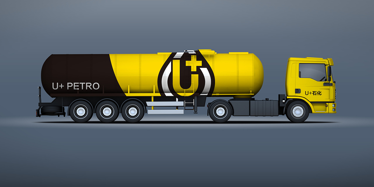 天一小作 加油站品牌形象设计