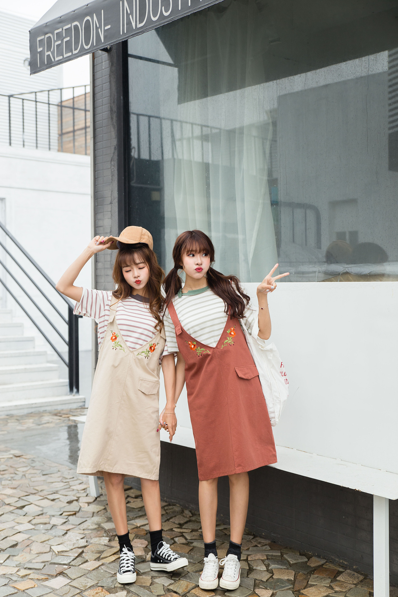 淘宝女装拍图 淘宝闺蜜装模特拍图 家居服拍照 淘宝女装拍摄