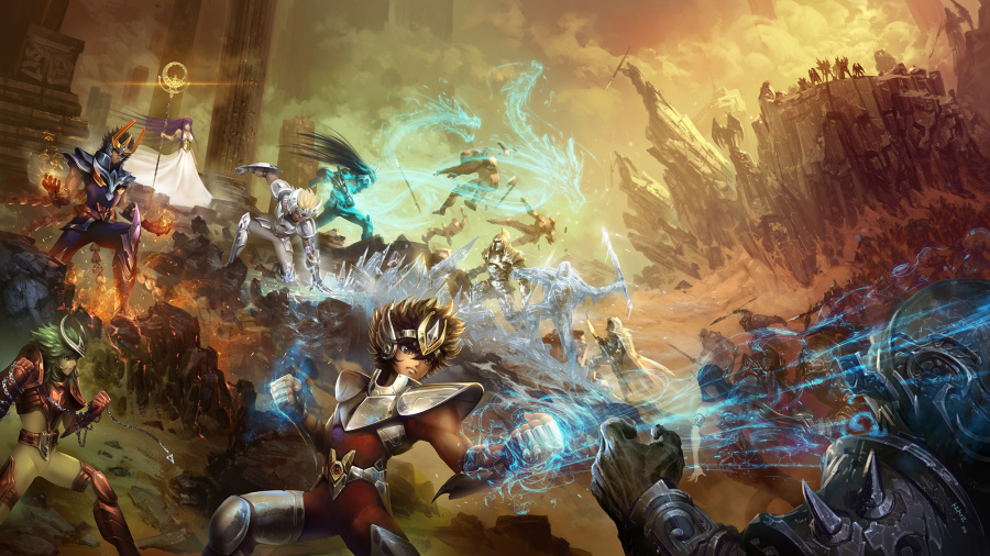 《圣斗士星矢:重生》 |商业插画|插画|KEKSE0