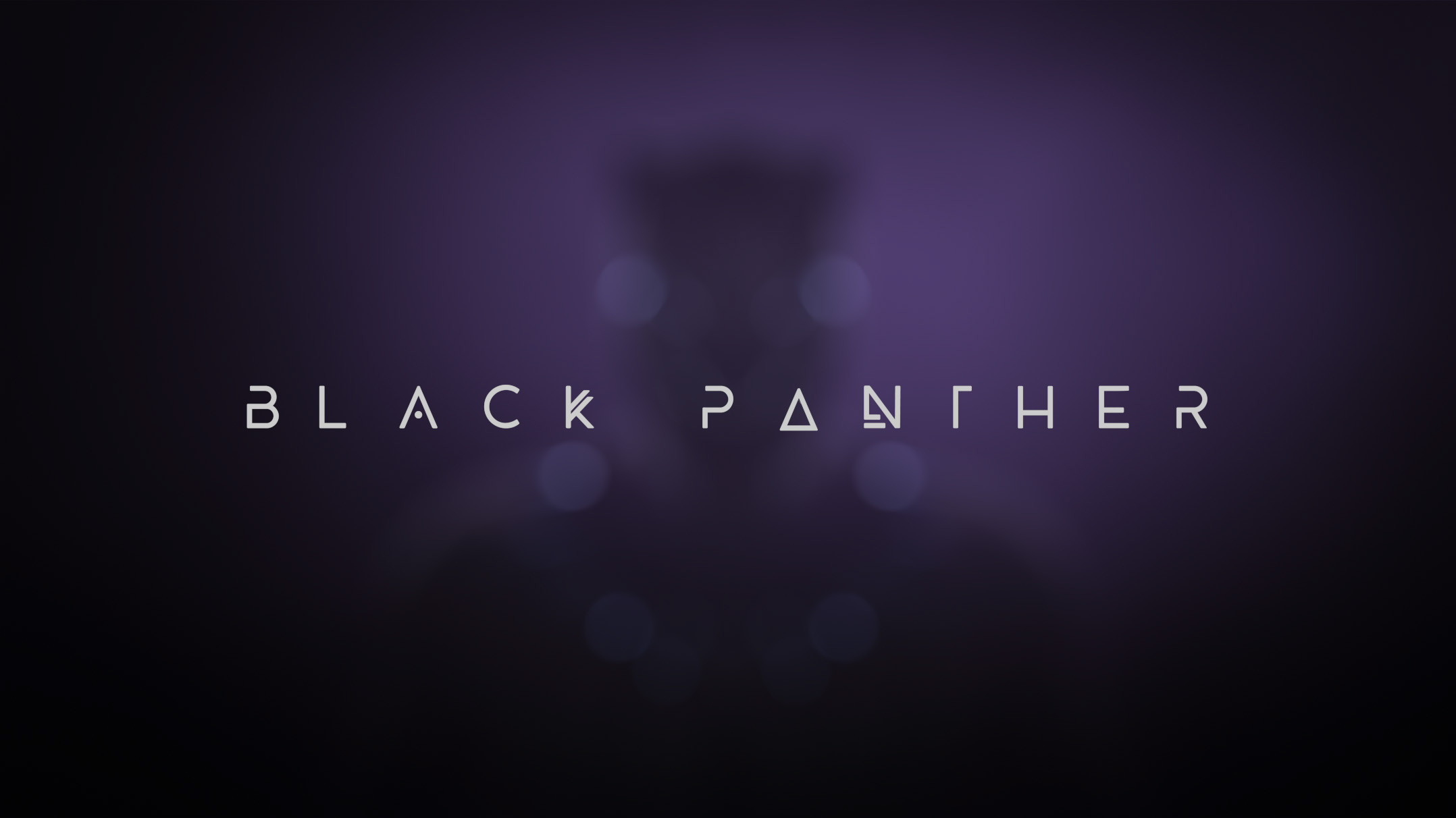 BLACK PANTHER黑豹英文字体(含修正版矢量