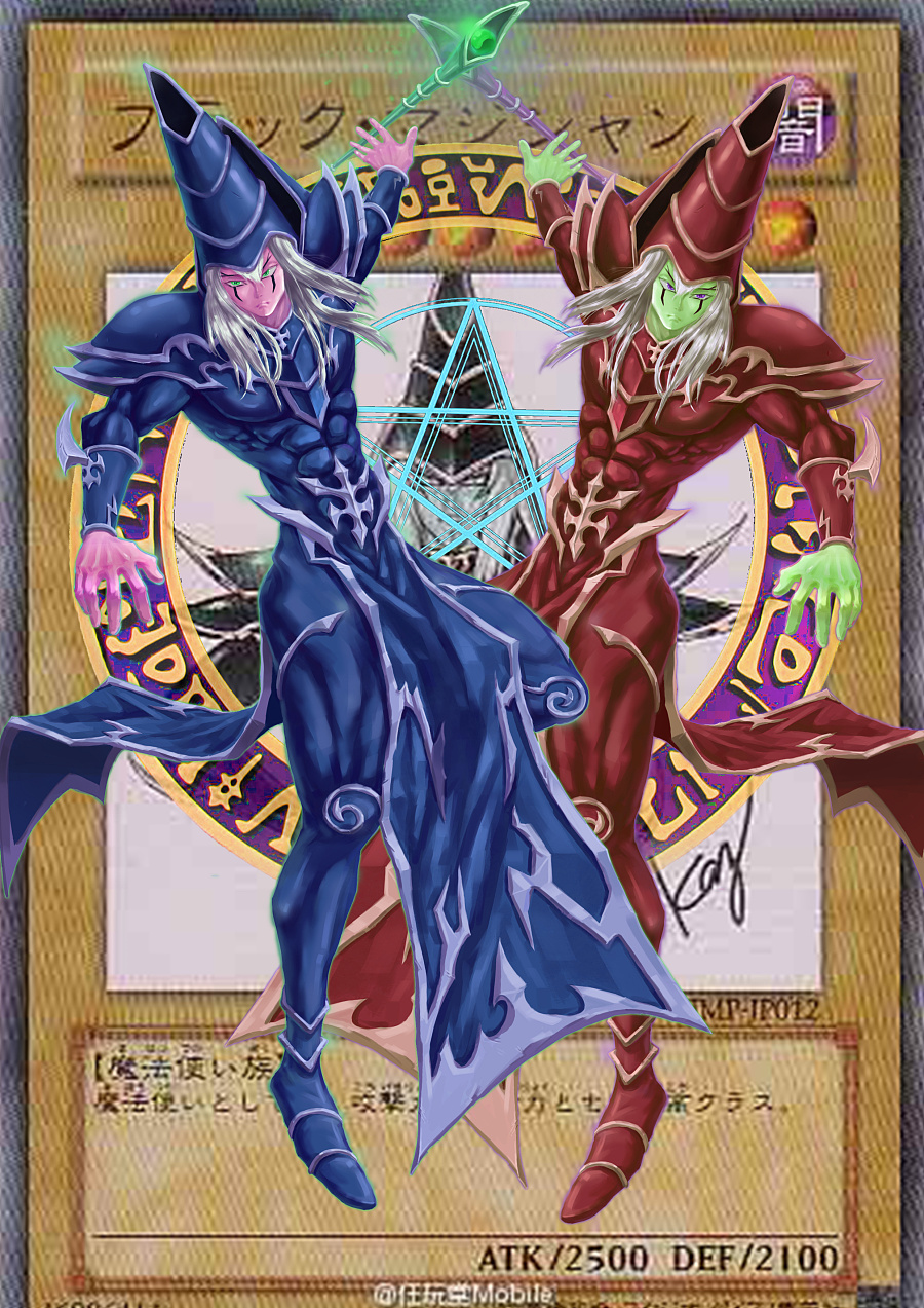 求游戏王中除了黑魔导女孩，其他比较漂亮的怪兽卡名字和图片_微博生活网