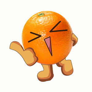 橙子表情