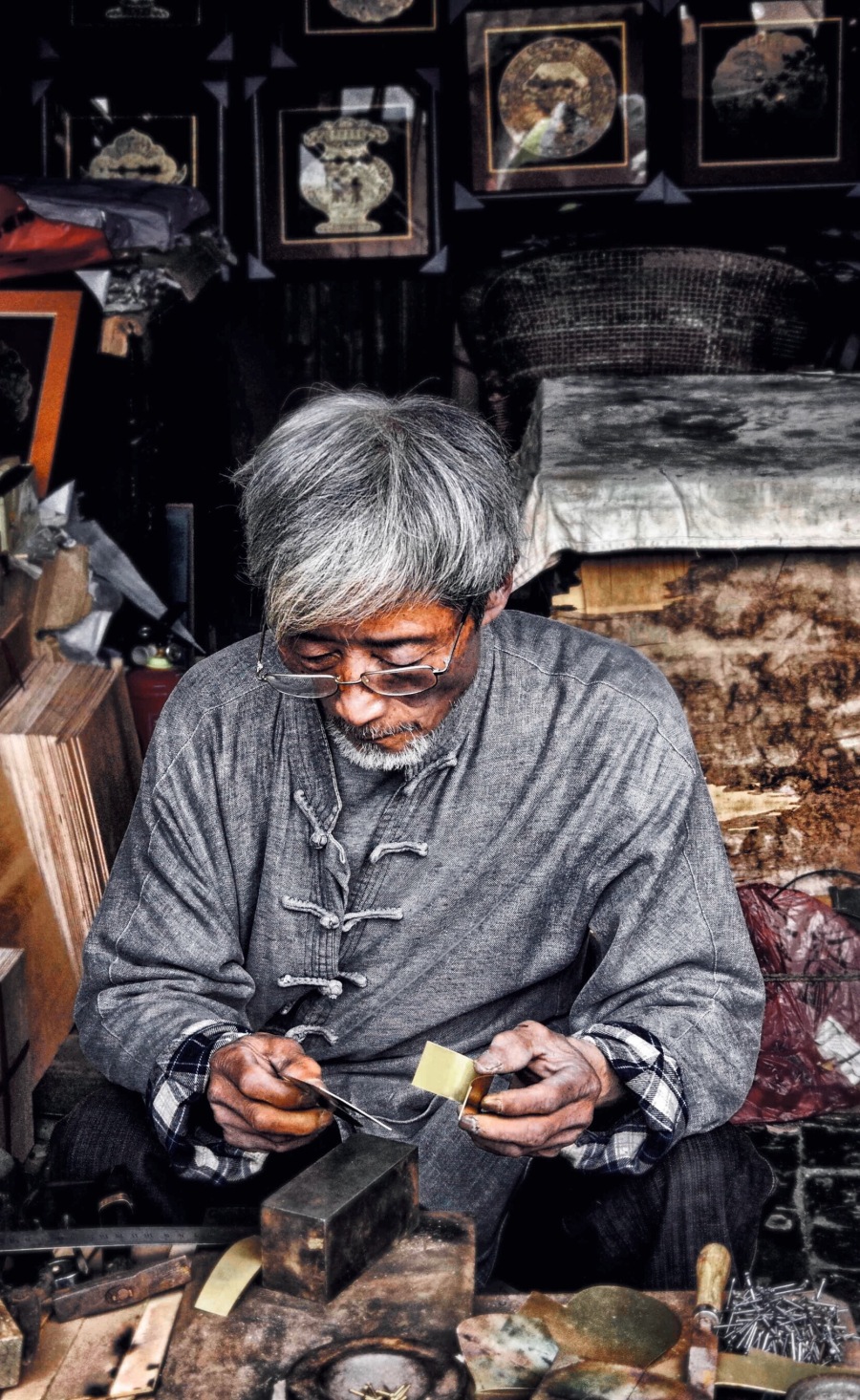 传统手工艺人|人像|摄影|BUBUMia - 原创设计作