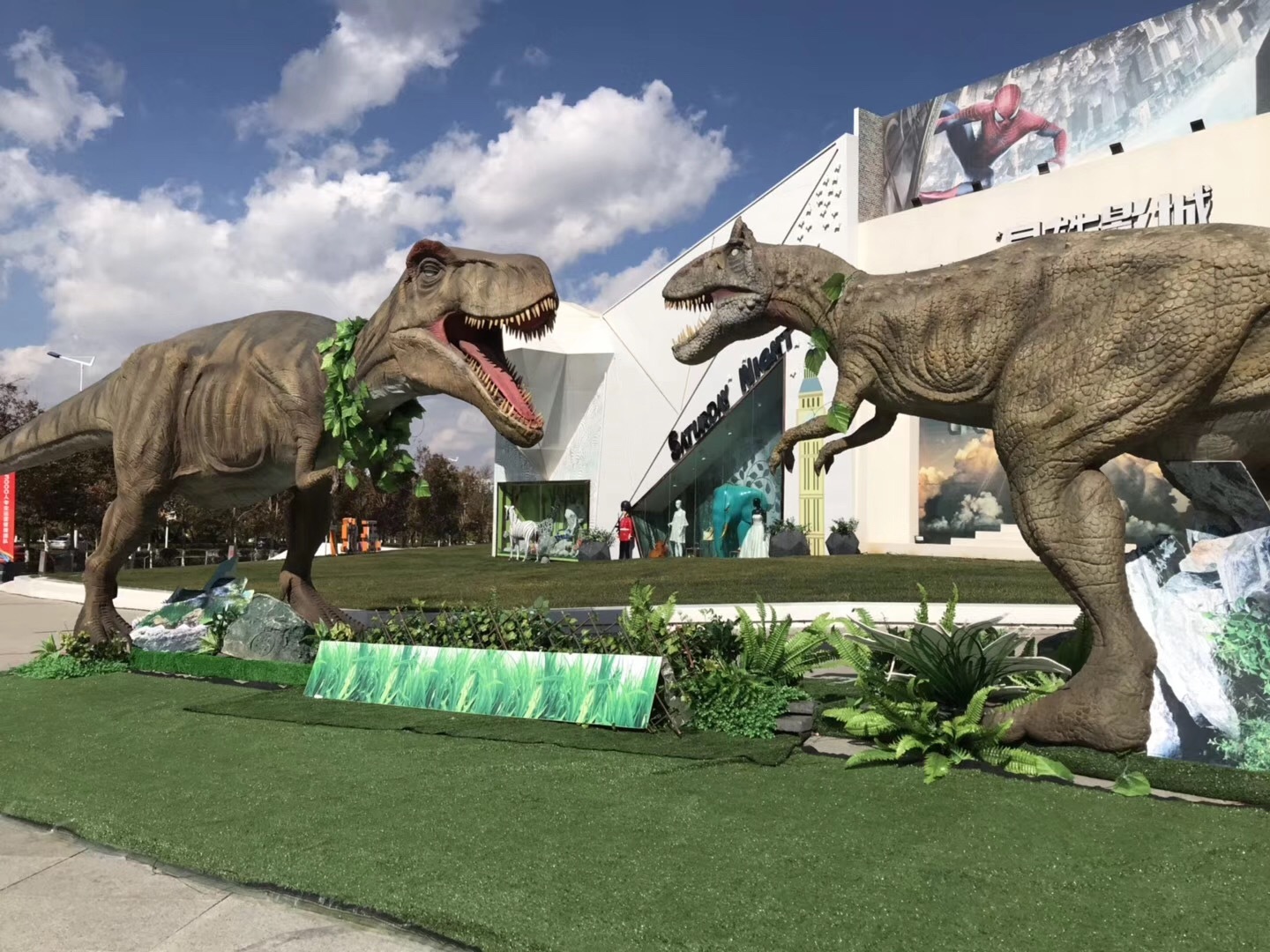 广州楼盘活动恐龙展租赁大型恐龙出租恐龙模型出租出售