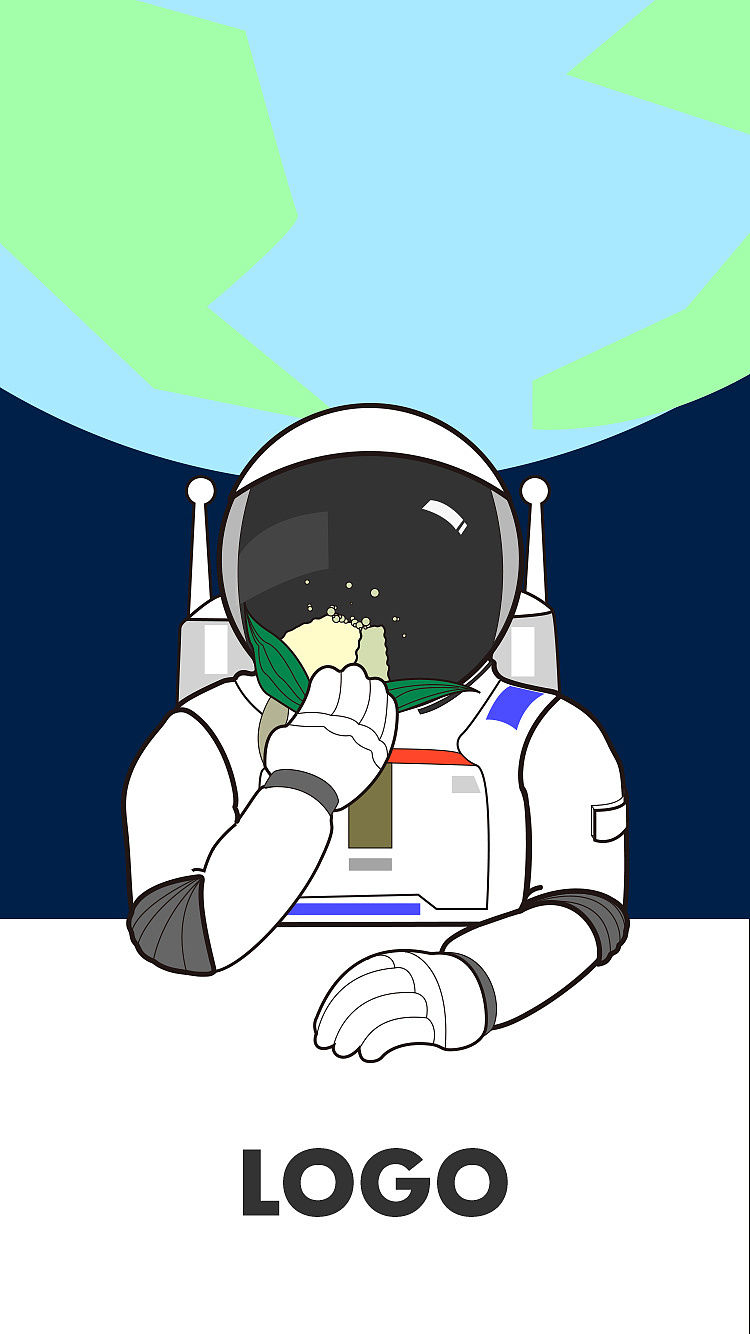 宇航员--情感化练习|UI|APP界面|dongdongbao