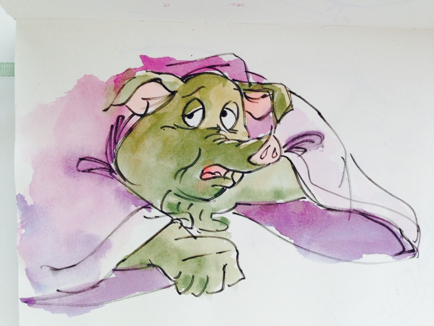 涂|鸦|绘画习作|插画|提拉米舒斯基 - 原创设计作