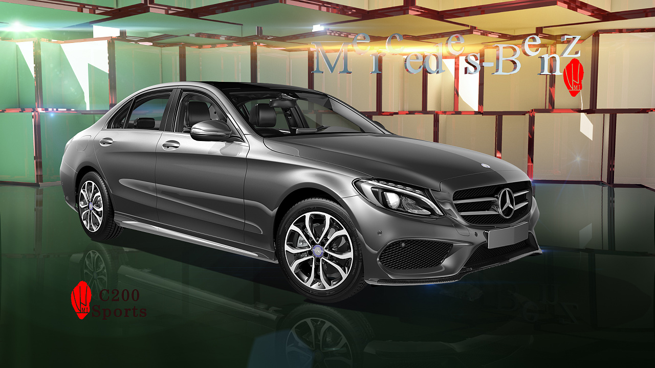 Mercedes-Benz C200 Sports|三维|机械\/交通|之
