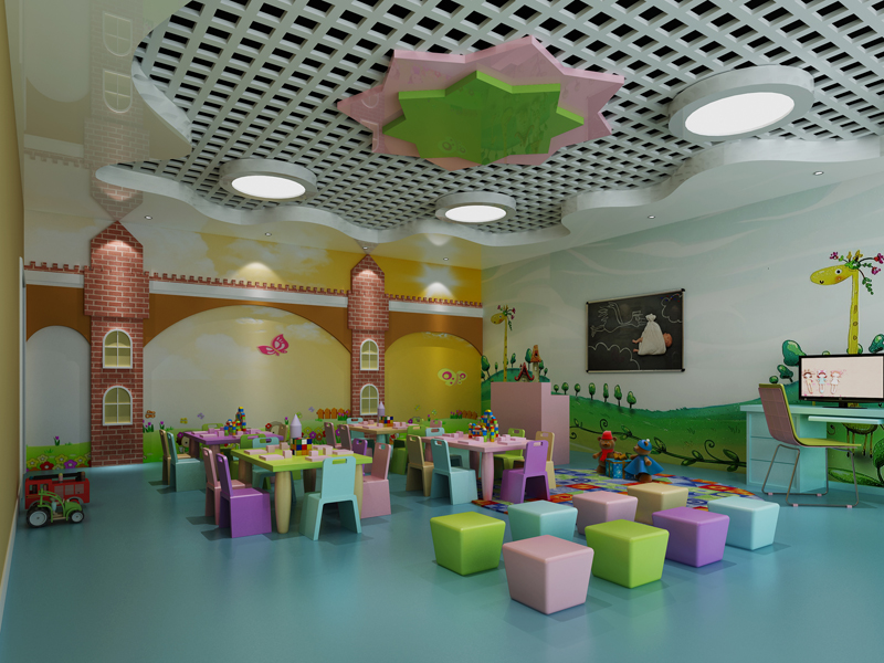 新民幼儿园装修设计案例-成都专业幼儿园装修