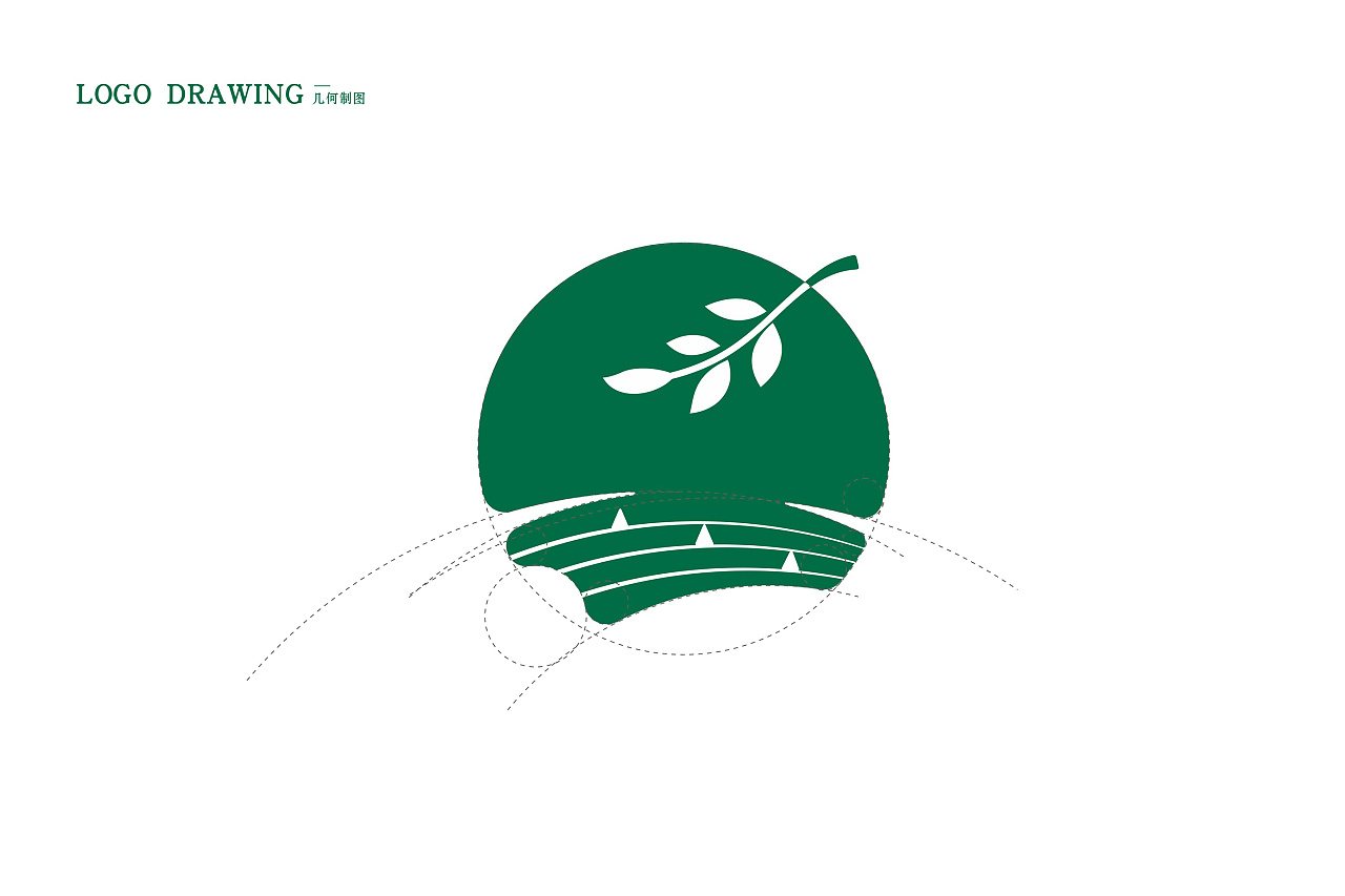 少儿培训机构中国风古筝古琴乐器logo标志