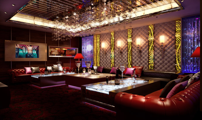 魅力金座1600平方KTV装修设计-成都KTV装修