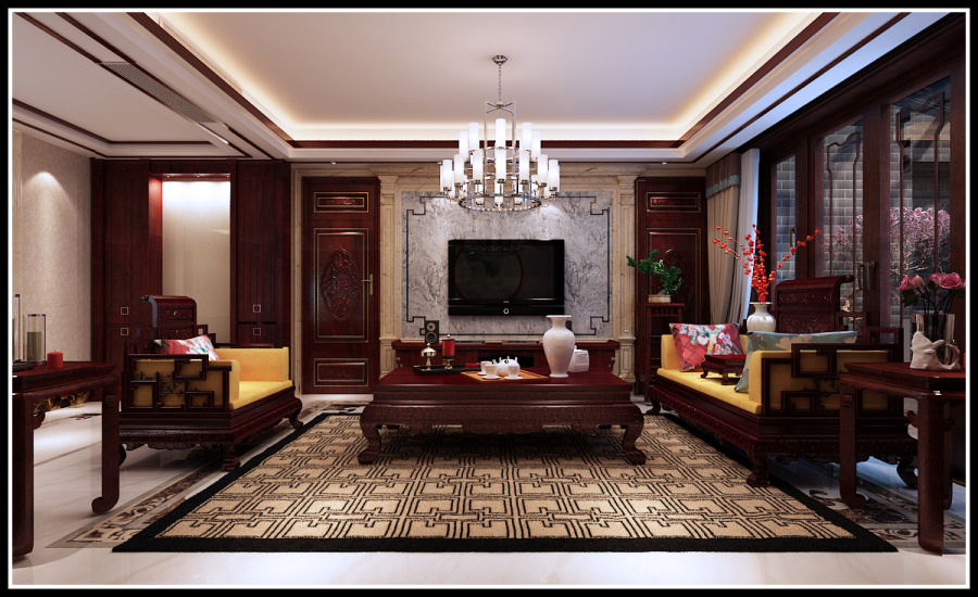 雅奢宜居|室内设计|空间\/建筑|业之峰装饰 - 原创