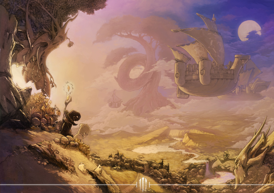 平行世界|绘画习作|插画|陆行生物 - 原创设计作