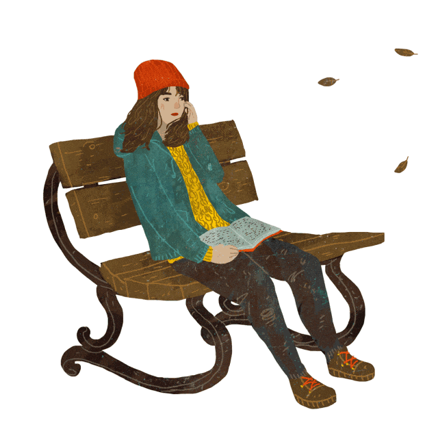 除了风景的描绘,还有各种人物的刻画, 用一种独特的画风将人物细腻的