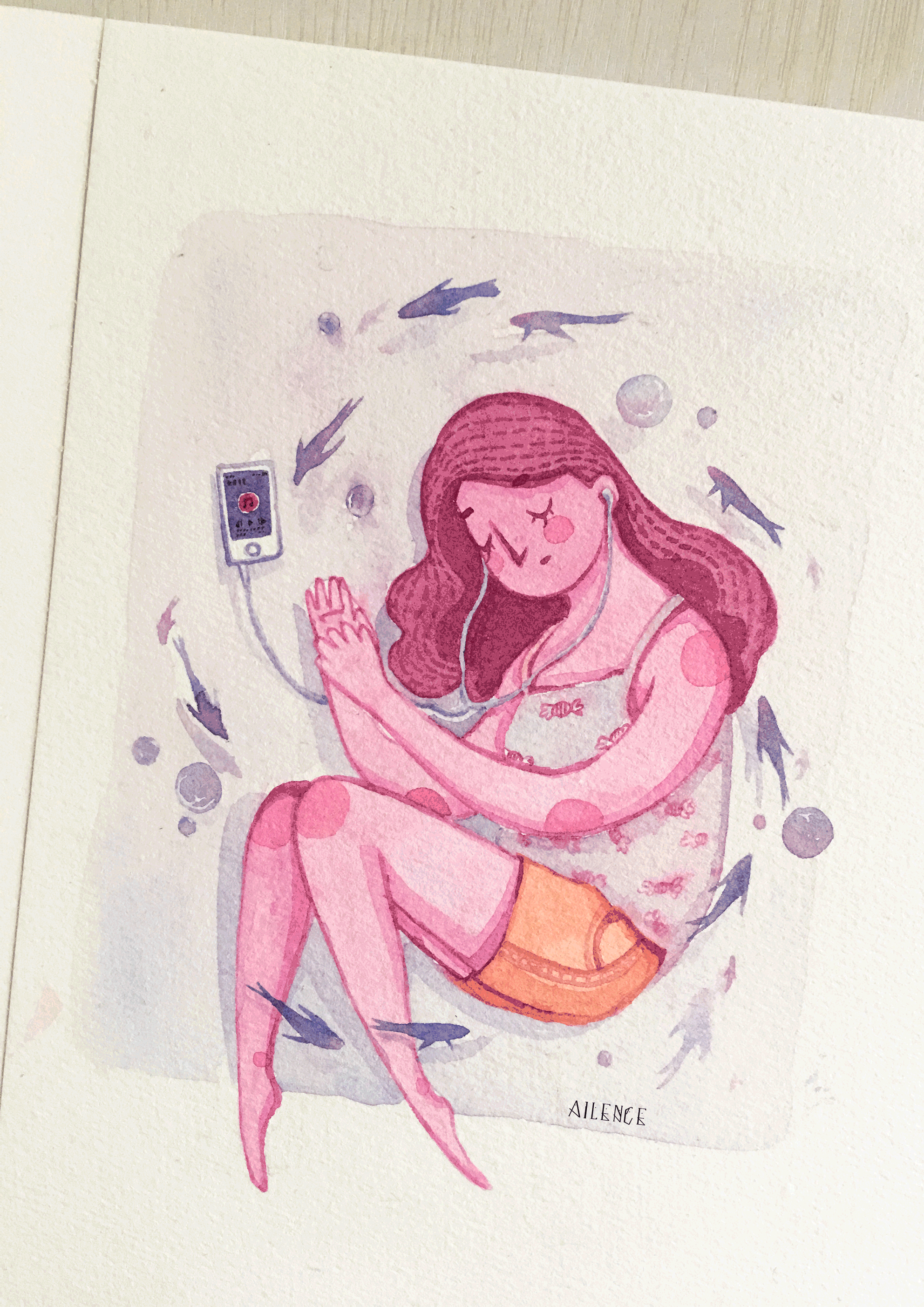 一组手绘|插画|商业插画|ailence_ - 原创作品 - 站酷