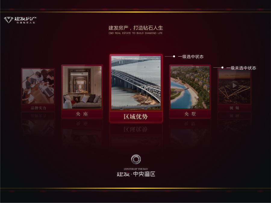 房地产IPAD营销界面|电脑软件界面\/皮肤|UI|尚水