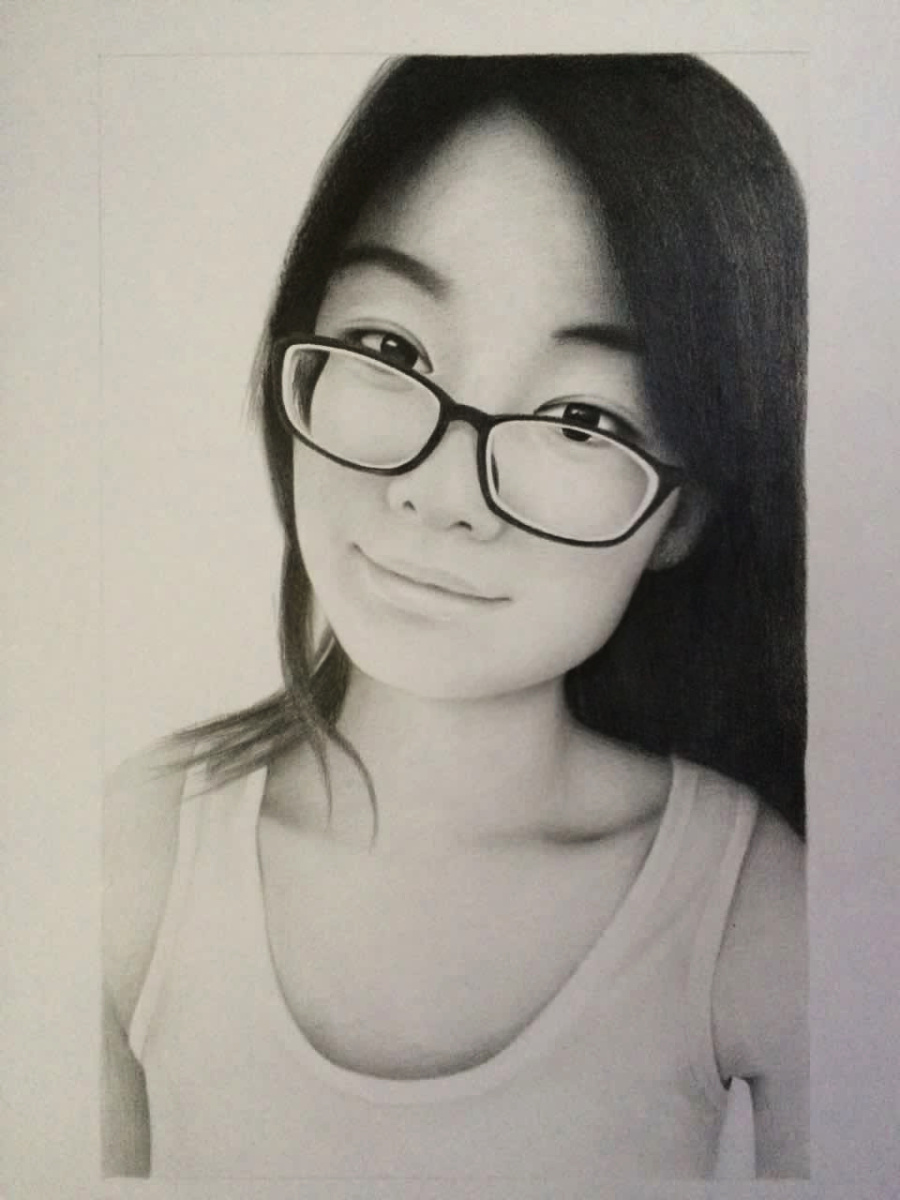 一些铅笔人像画|素描|纯艺术|Vanessa复苏 - 原