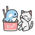 猫小爷和虎小鲸微信表情