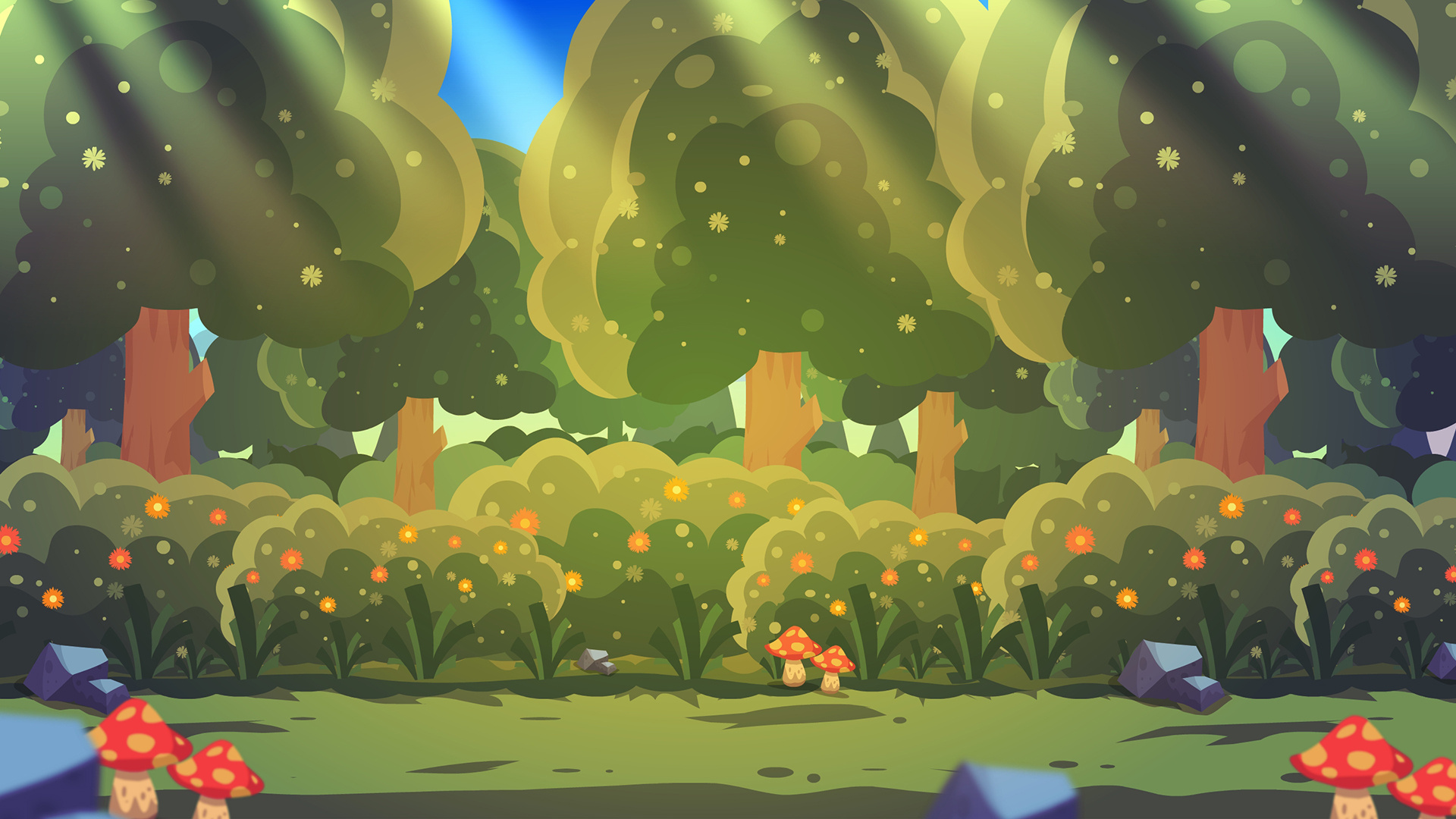 二维动画矢量场景设计|动漫|动画片|宝塔_ - 原创作品