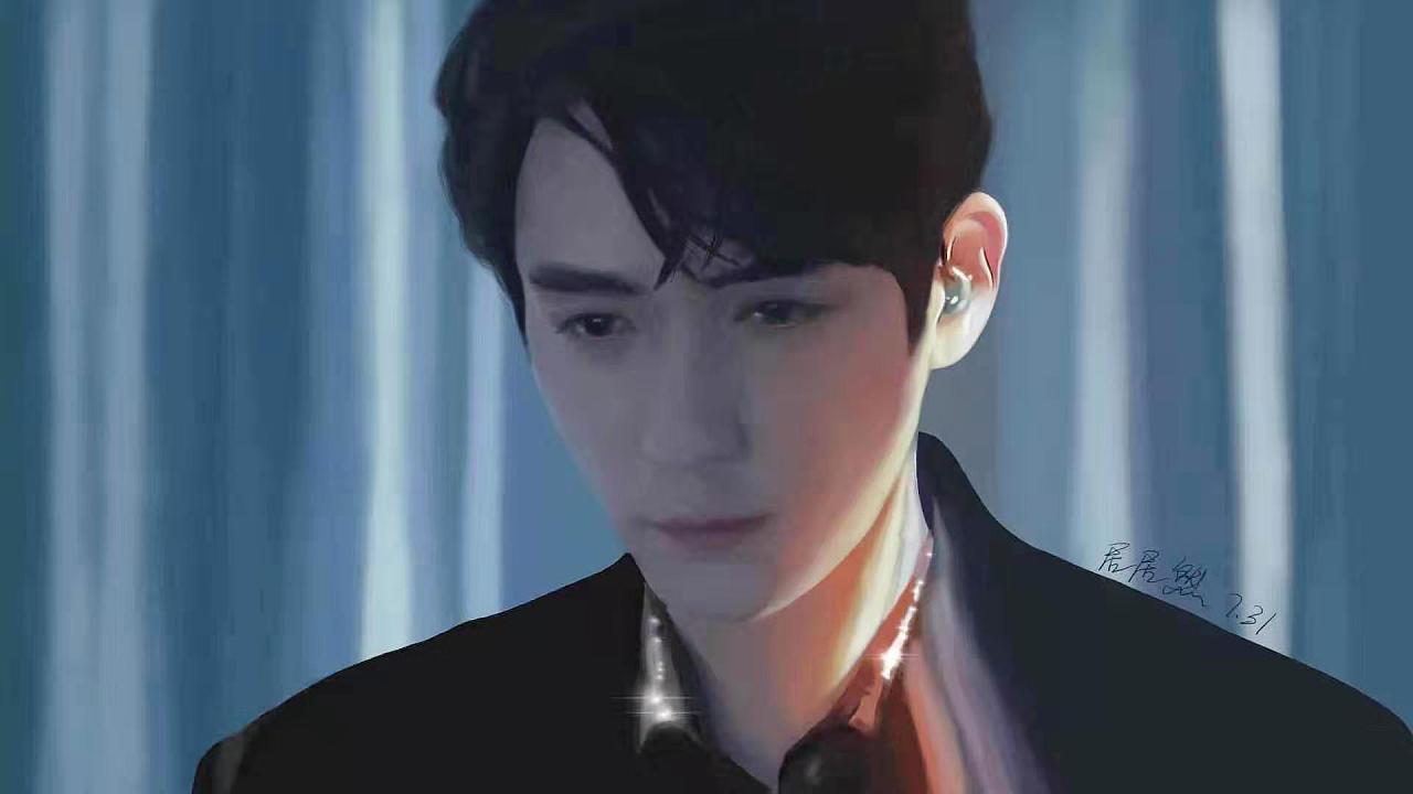 人物手绘--朱一龙