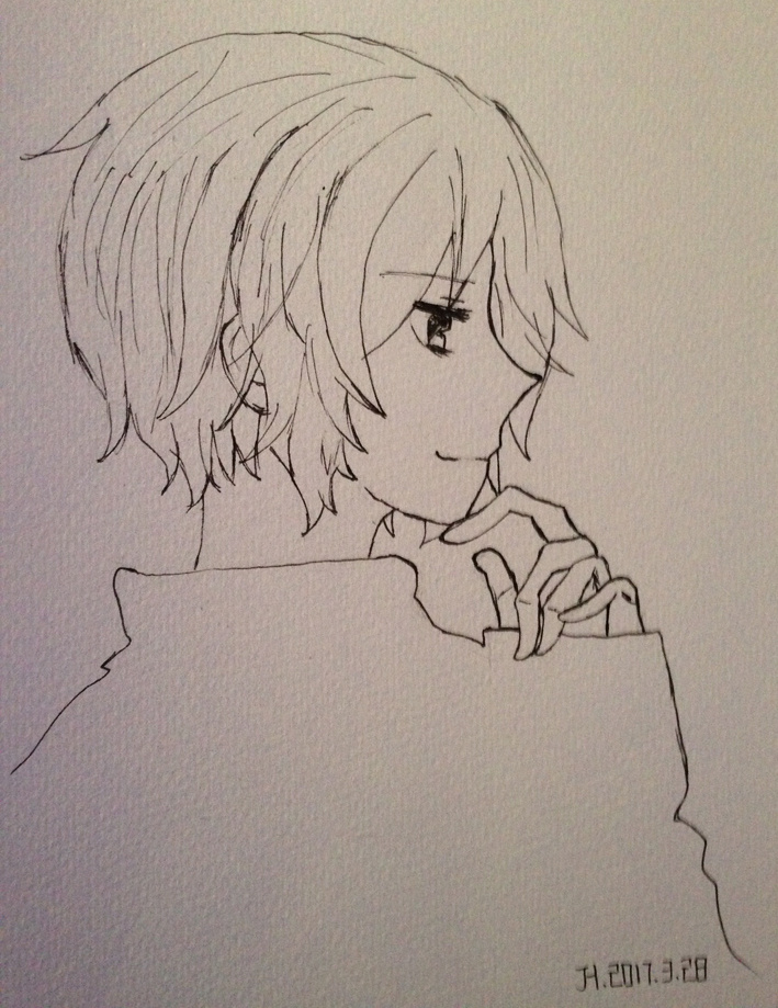 92幅二次元动漫人物临摹绘画