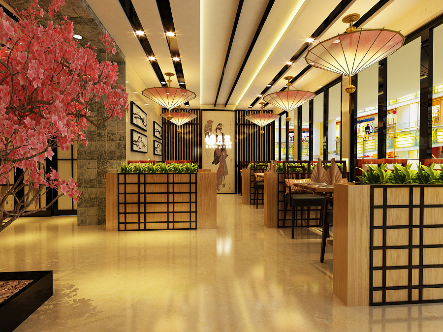 成都有特色的寿司店装修设计|室内设计|空间\/建