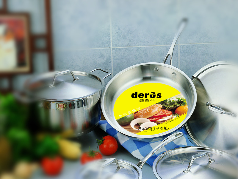 厨具品牌迪乐仕Deros标志,包装设计|包装|平面