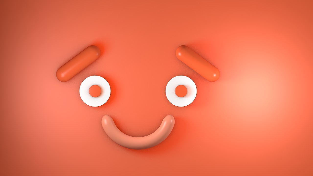 立体表情 c4d