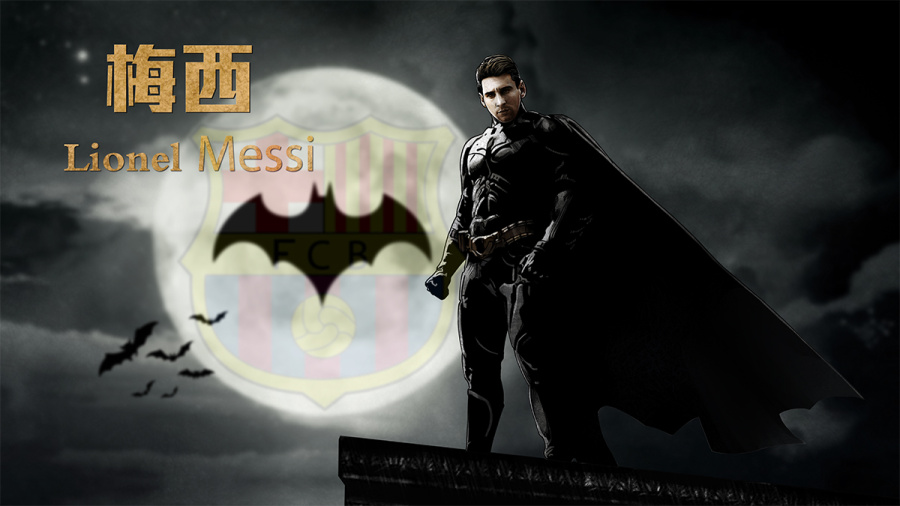 绿茵英雄传-足球明星的英雄形象|绘画习作|插画