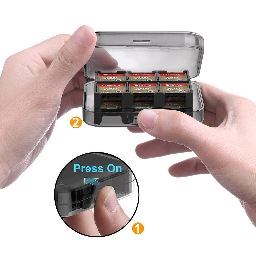 switch卡盒 亚马逊产品摄影 PS精修图 3D三维