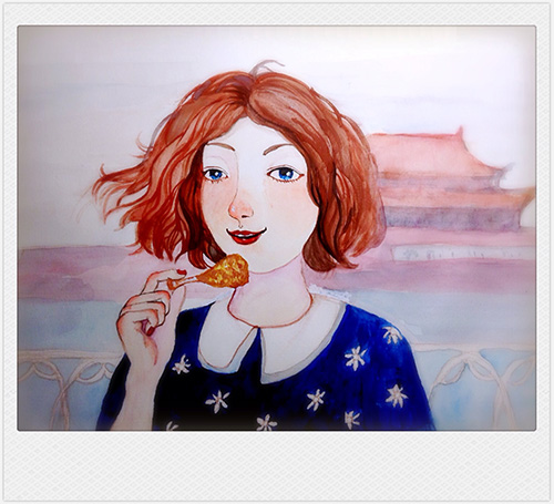 练习|插画习作|插画|梅羽MerryZhang - 原创设计作品 - 站酷 (ZCOOL)