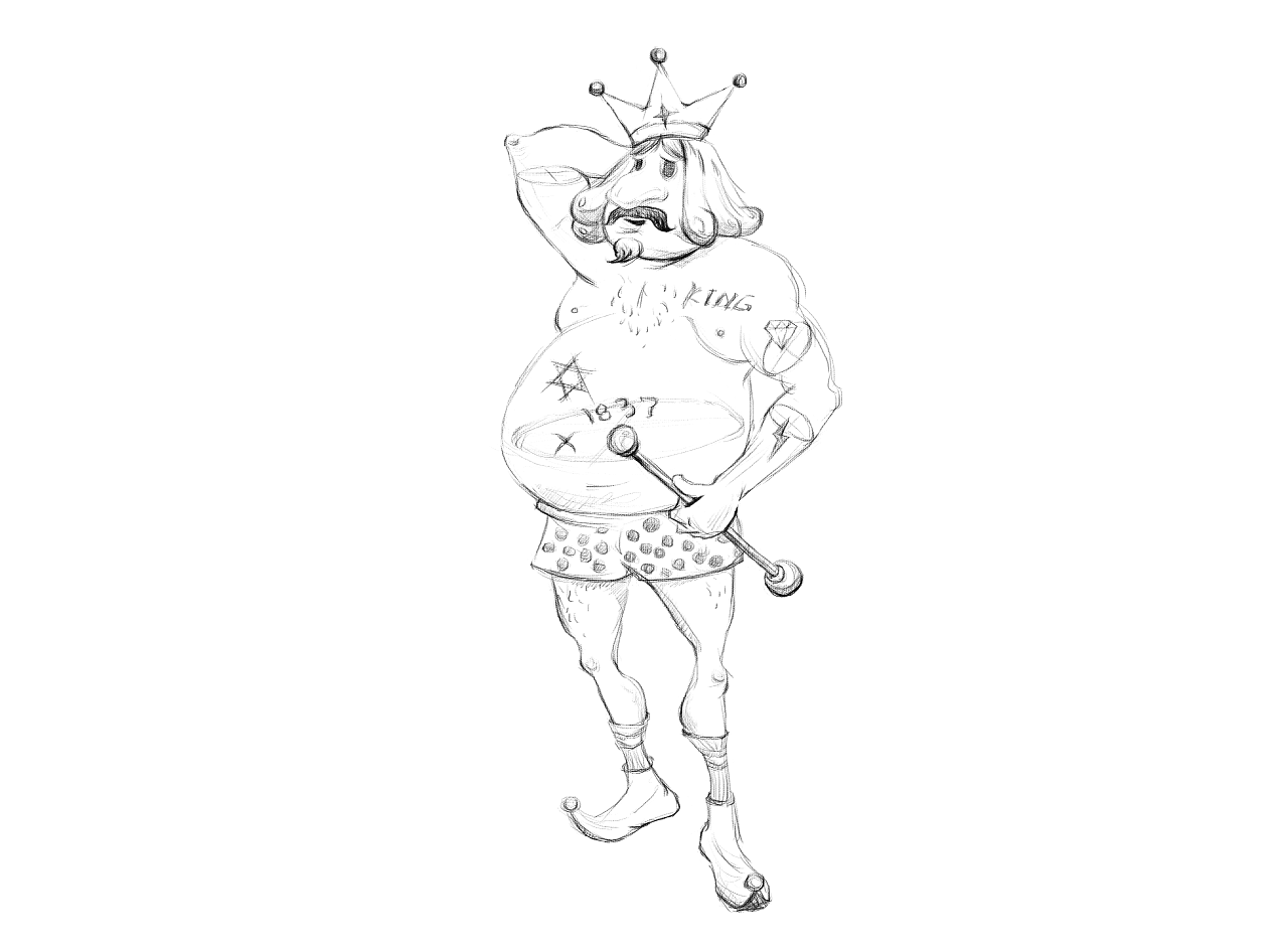 皇帝的新衣插画|插画|概念设定|屋顶的长腿鸟 - 原创作品 - 站酷 (ZCOOL)