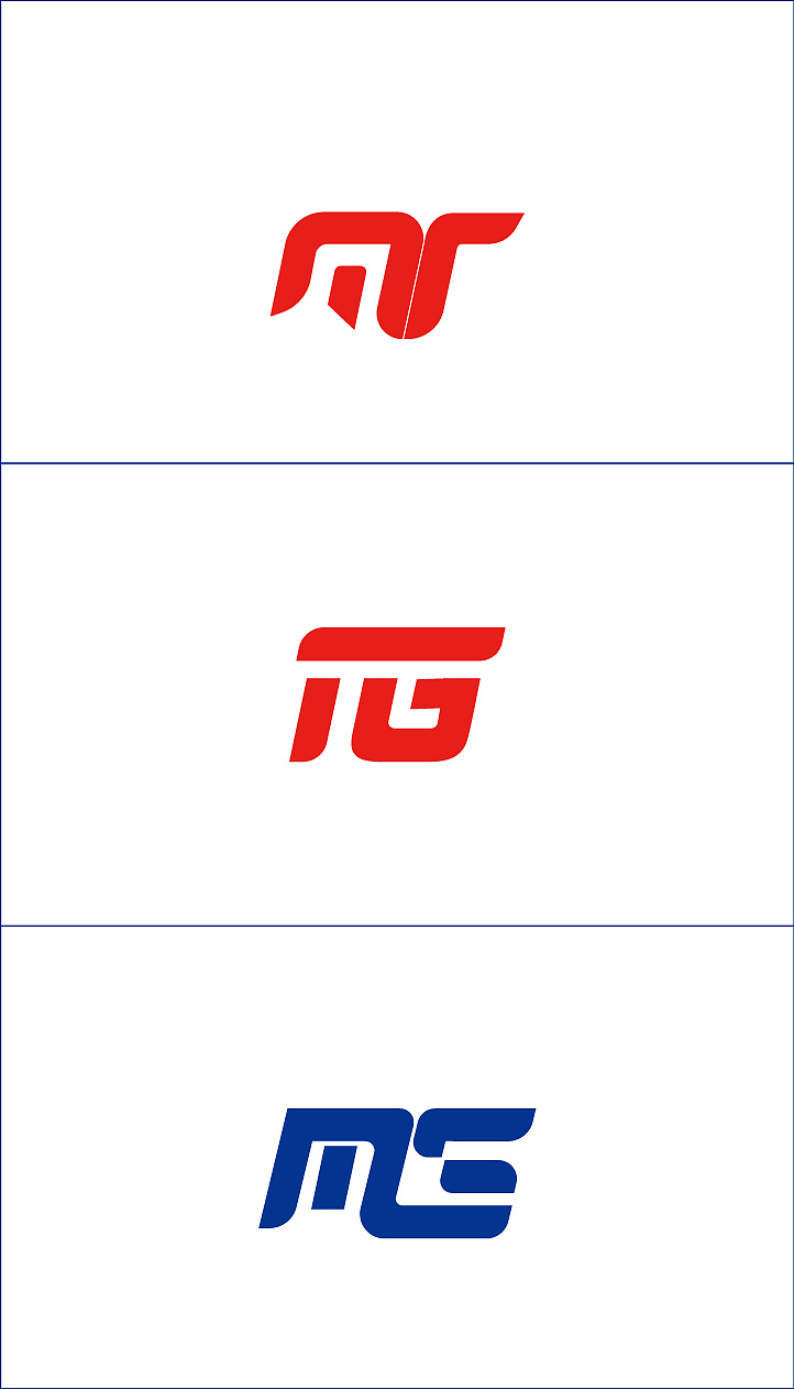 字母变形logo设计