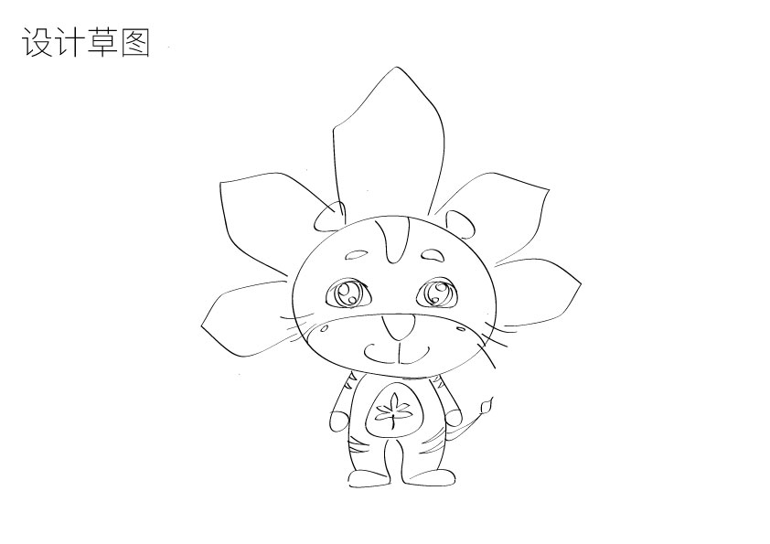 "hi,文华"校园助手app 卡通人物设计|平面|吉祥物|kim