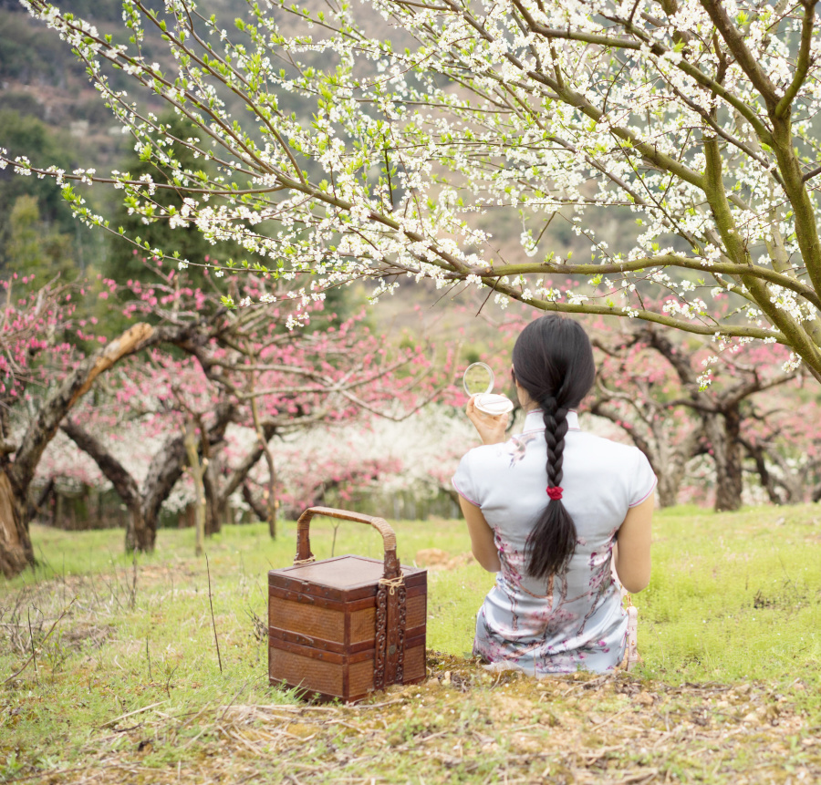 李花树下|人像|摄影|kaylee126 - 原创设计作品 