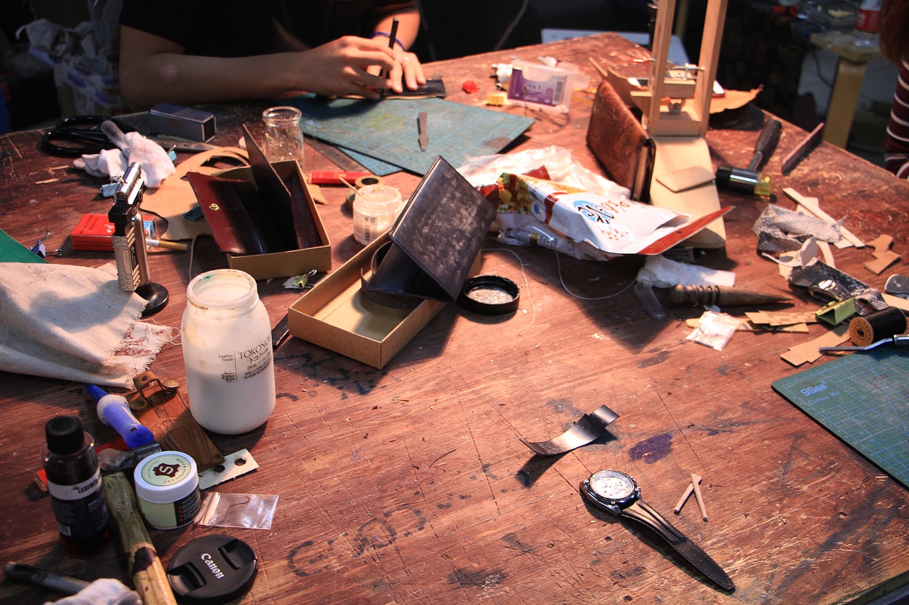 一个小小手工皮具工作室的日常以及各种手工表