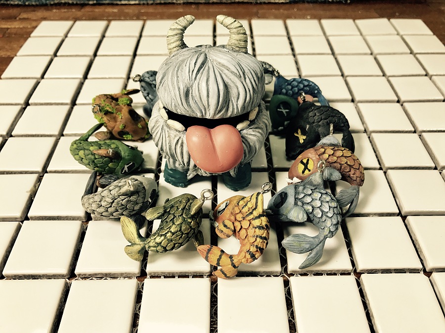 《饥荒》番外篇之年年有咸鱼|手办\/原型|手工艺