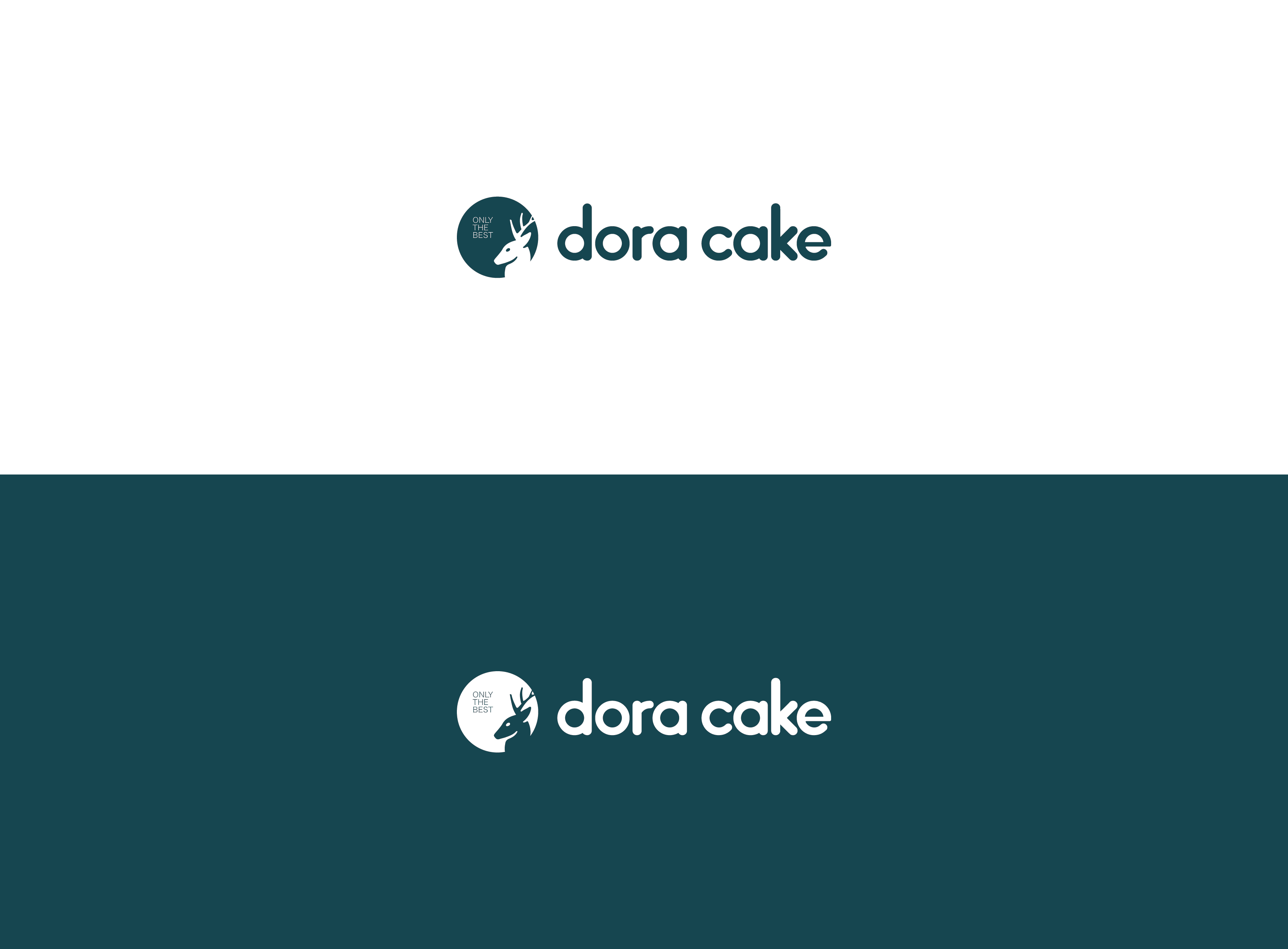 dora cake 品牌logo设计