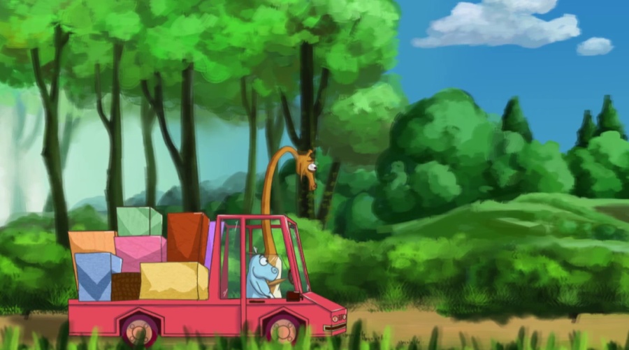 《搬家》袁娇 李韬 天津工业大学动画系 #青春