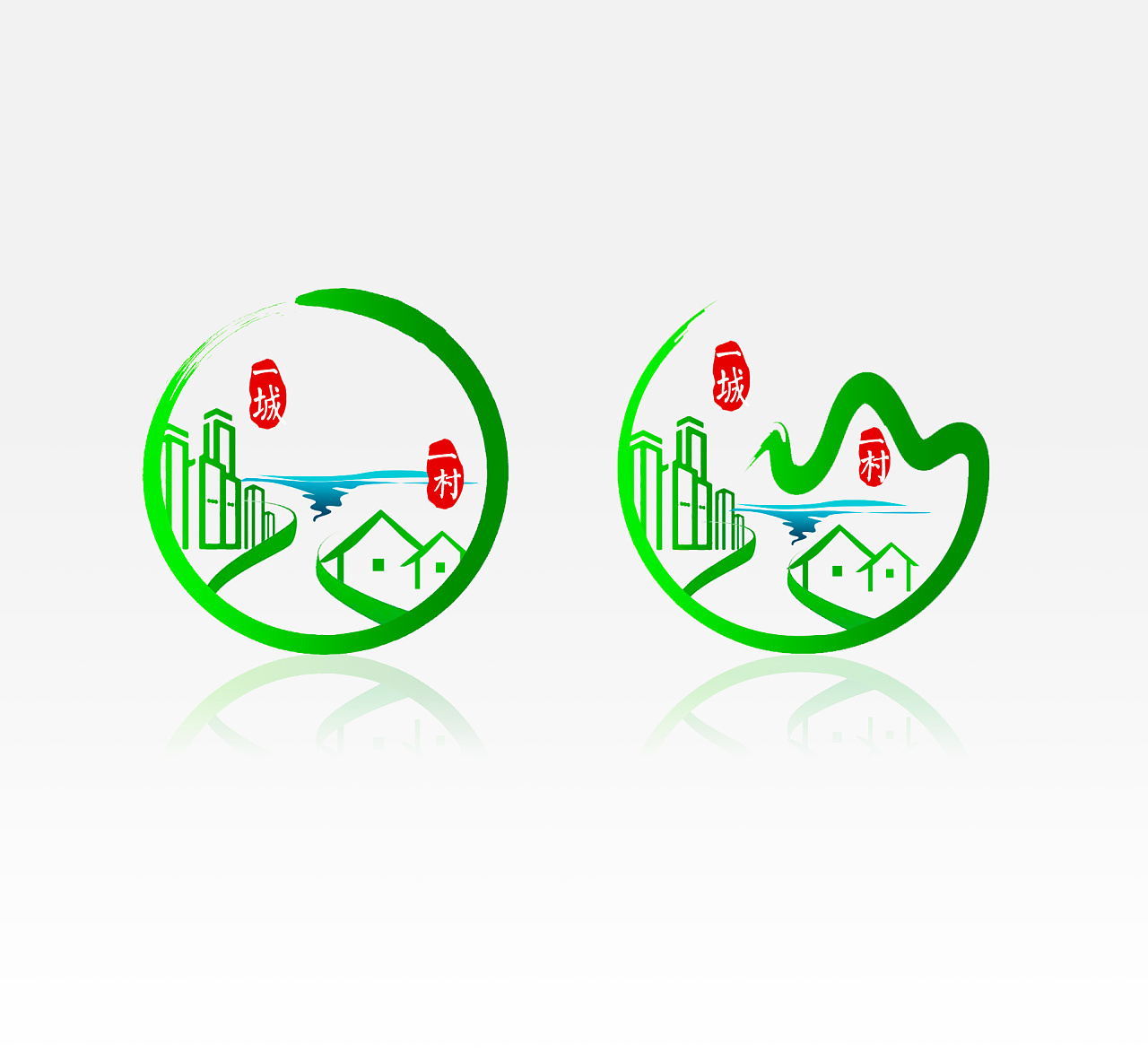 一城一村logo|平面|标志|刘敬良电商设计 - 原创作品 - 站酷 (zcool)