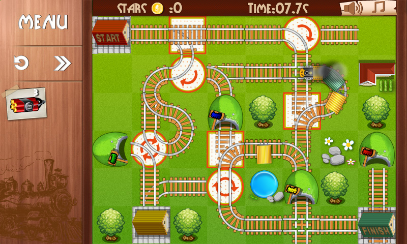 火车游戏界面|游戏UI|GUI|Leshijin - 原创设计作